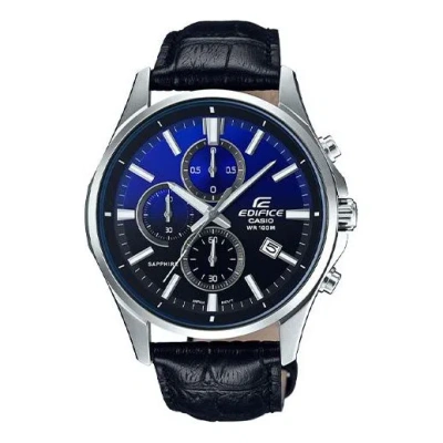 CASIO CASIO Quartz Waterproof Sapphire Crystal EDIFICE Mens Blue Analog