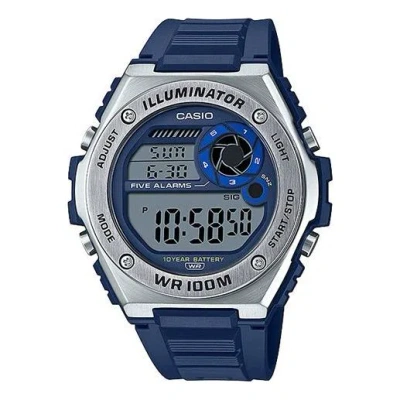 CASIO CASIO Quartz Waterproof Sports Mens Blue Digital