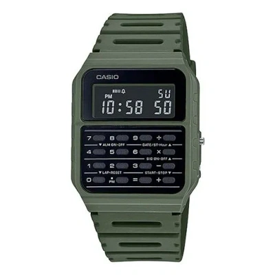 CASIO CASIO Quartz Waterproof Sports Unisex Mens GrayGreen Digital