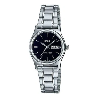 CASIO CASIO Quartz Waterproof Stainless Steel Strap Black Analog