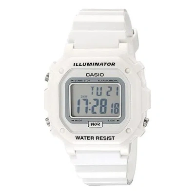 CASIO CASIO Sports Illuminator Unisex Mens White Digital
