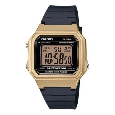 CASIO CASIO Sports Quartz Waterproof Mens BlackGold Digital