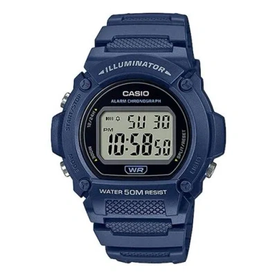 CASIO CASIO Sports Quartz Waterproof Mens Blue Digital
