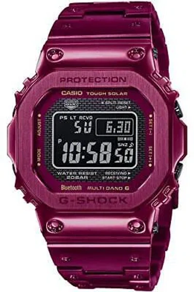 CASIO CASIO WATCH G-SHOCK RADIO SOLAR GMW-B5000RD-4JF MEN'S RED FROM JAPAN