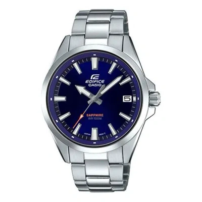 CASIO CASIO Waterproof EDIFICE Sapphire Crystal Mens Blue Analog