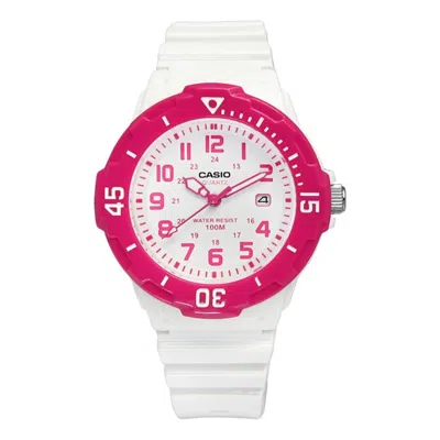 CASIO CASIO Waterproof Pink/White Analog