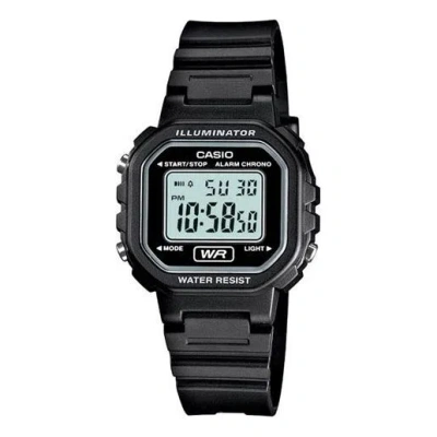 CASIO CASIO Waterproof Quartz Black Strap Black Digital