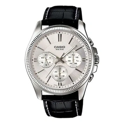 CASIO CASIO Waterproof Quartz Mens White Analog