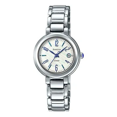 CASIO CASIO Waterproof SHEEN Quartz Sapphire Crystal Blue Analog