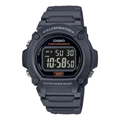 CASIO CASIO Waterproof Sports Quartz Mens Black Digital