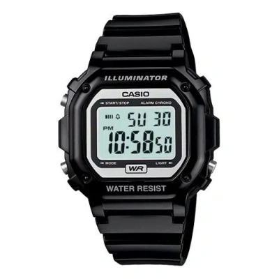 CASIO CASIO Waterproof Unisex Mens Black Digital
