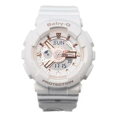 CASIO (WMNS) CASIO Baby-G Analog-Digital 'White Light Pink'