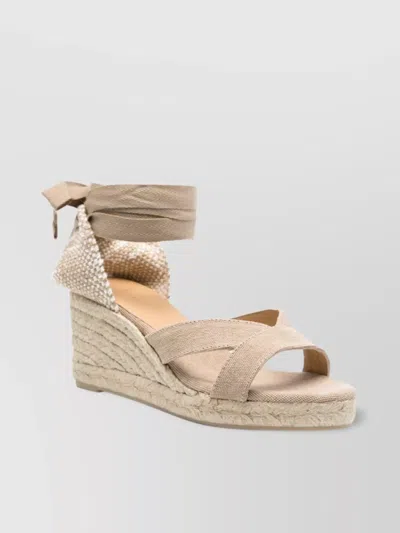CASTAÃ±ER CANVAS ANKLE STRAP ESPADRILLES