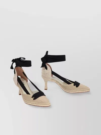 CASTAÃ±ER CANVAS HEEL ESPADRILLES