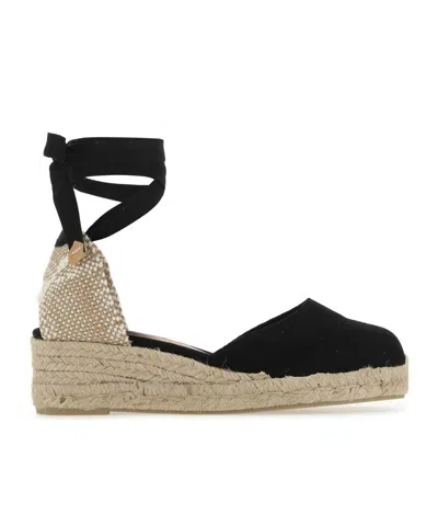 CASTAÃ±ER CASTAÑER ROUND TOE WEDGE ESPADRILLES