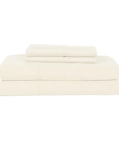 CASTLE HILL LONDON CASTLE HILL LONDON 410TC SOLID SATEEN 4PC SHEET SET