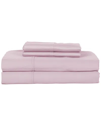 CASTLE HILL LONDON CASTLE HILL LONDON 410TC SOLID SATEEN 4PC SHEET SET