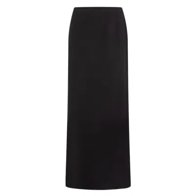 CAVANAGH BAKER WOMEN'S BLACK STRETCH SLIT SKIRT