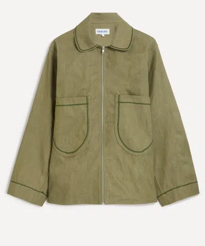 CAWLEY CAWLEY MENS JAPANESE DENIM ALFIE JACKET