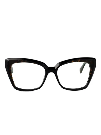 CAZAL LOGO-PRINT GLASSES