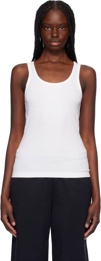 CDLP WHITE RIB TANK TOP