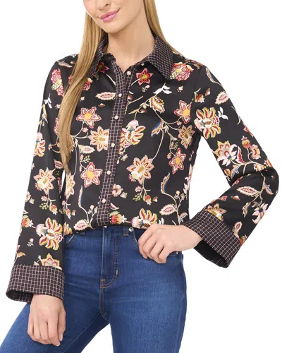 CECE RELAXED BUTTON DOWN SHIRT