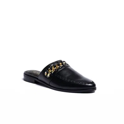 CECELIA NEW YORK WOMEN'S DIXON MULE IN BLACK