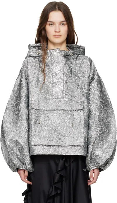 CECILIE BAHNSEN SILVER ORION JACKET