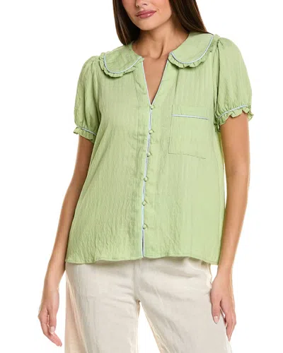 CELESTINE SEI PETER PAN COLLAR SHIRT