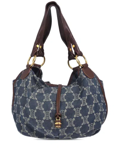 CELINE 1990-2000 MACADAM HANDBAG