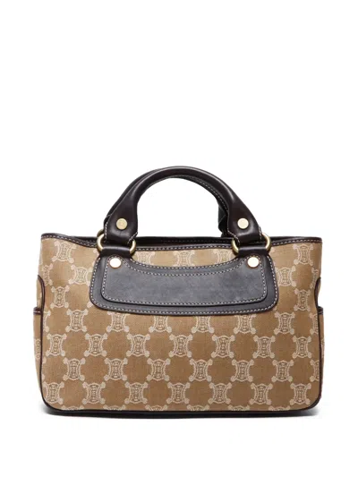 CELINE 1990-2000S TRIOMPHE HANDBAG