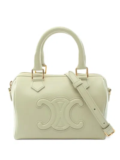 CELINE 2010S SMALL CUIR TRIOMPHE TWO-WAY HANDBAG