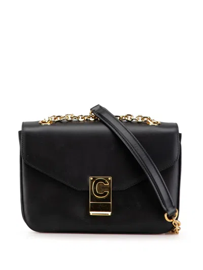 CELINE 2019 MEDIUM LEATHER C BAG CROSSBODY BAG