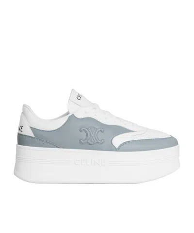CELINE CELINE - BLOCK SNEAKER WITH TRIOMPHE IN CALFSKIN