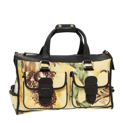 CELINE BOOGIE CANVAS HANDBAG (PRE-OWNED)