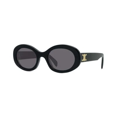 CELINE CELINE CL40194U SUNGLASSES BLACK WITH GREY LENSES