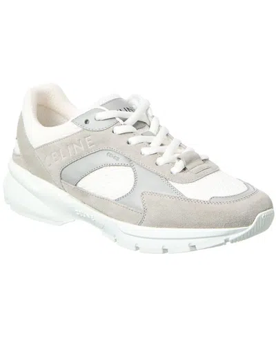 CELINE CELINE CR-03 SUEDE & MESH SNEAKER