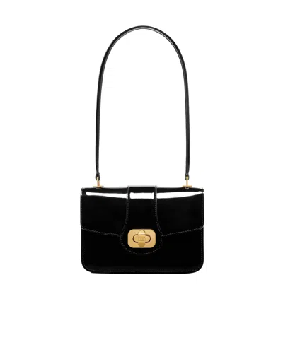 CELINE TEEN CELINE JOSEPHINE BAG IN PATENT CALFSKIN