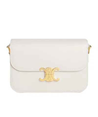 CELINE CLASSIQUE TRIOMPHE BAG IN SHINY CALFSKIN