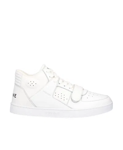 CELINE LOGO-LACING CASUAL SNEAKERS