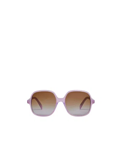 CELINE OVERSIZED S244 SUNGLASSES IN ACETATE