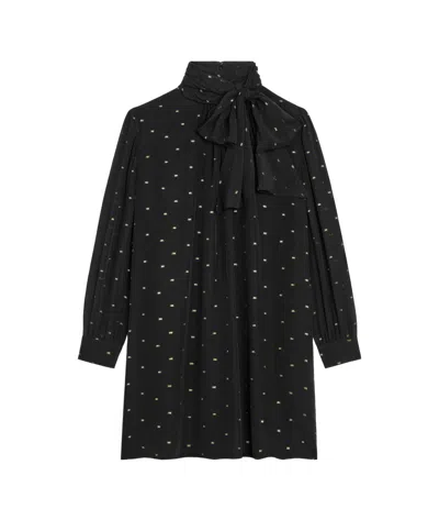 CELINE BABYDOLL DRESS IN SILK GEORGETTE