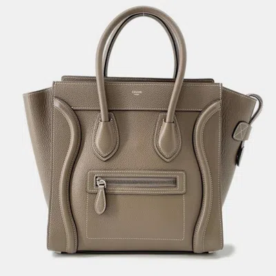 CELINE LUGGAGE SHOPPER SURI LEATHER SIZE MICRO