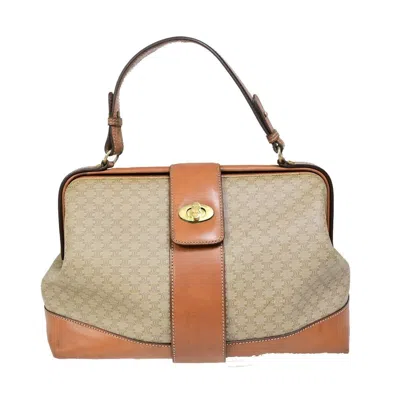 CELINE MACADAM CANVAS HANDBAG (PRE-OWNED)