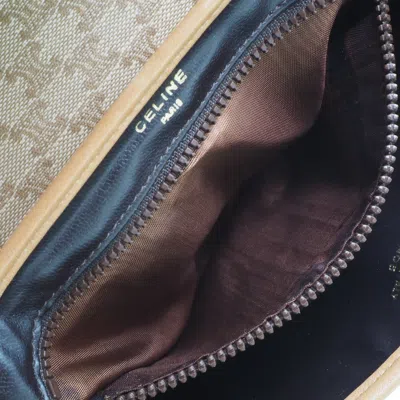 CELINE MACADAM CANVAS SHOULDER BAG (PRE-OWNED)