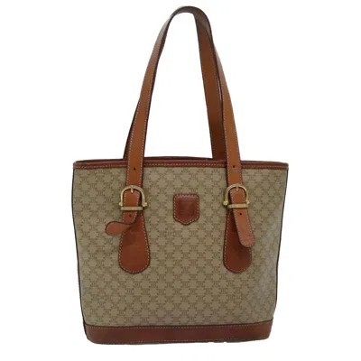 CELINE MACADAM CANVAS TOTE BAG (PRE-OWNED)