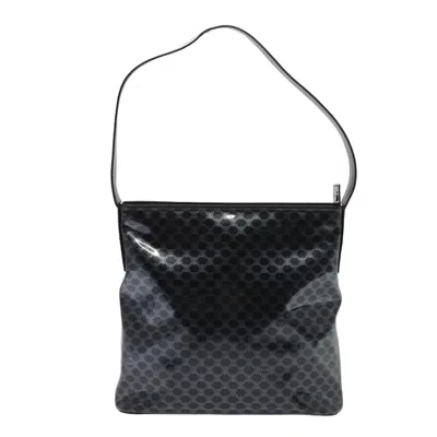 CELINE MACADAM VINYL SHOULDER BAG (PRE-OWNED)