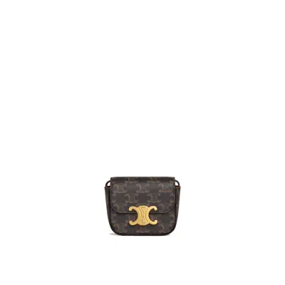 CELINE CELINE MINI CLAUDE TRIOMPHE CROSSBODY WOMEN