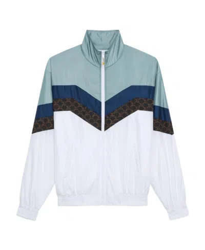 CELINE WINDBREAKER WITH MONOGRAM IN NYLON