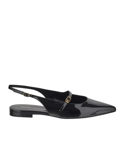 CELINE SLINGBACK FLAT SOLE